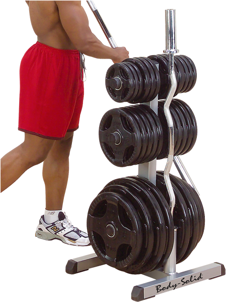 Body Solid Weight Tree & Bar Rack (600x600), Png Download