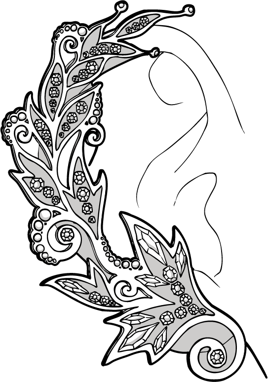 Bejuwelled / Nani Coldine In Zusammenarbeit Mit Dmi (543x774), Png Download