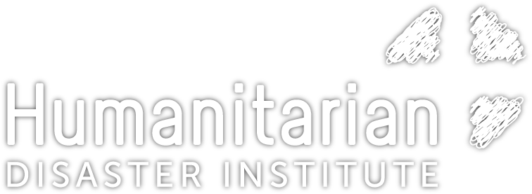 Humanitarian Disaster Institute Logo White With Shadow (792x612), Png Download