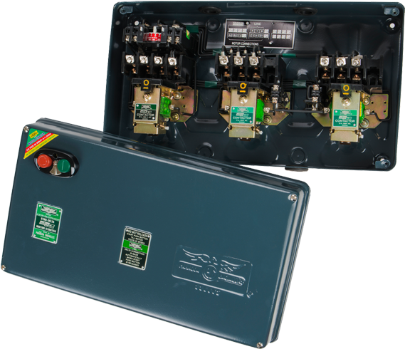 Star Delta Air Break Motor Starter (628x572), Png Download