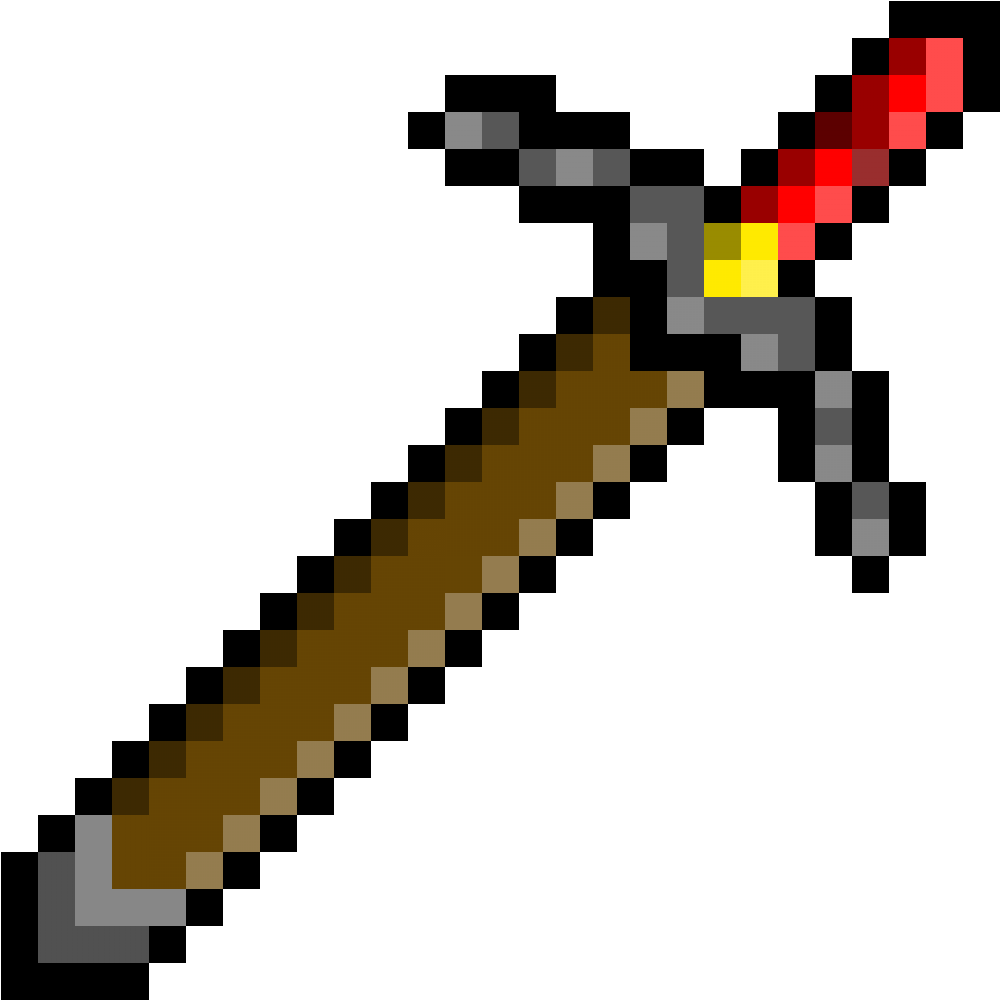 Wooden Sword (1184x1184), Png Download