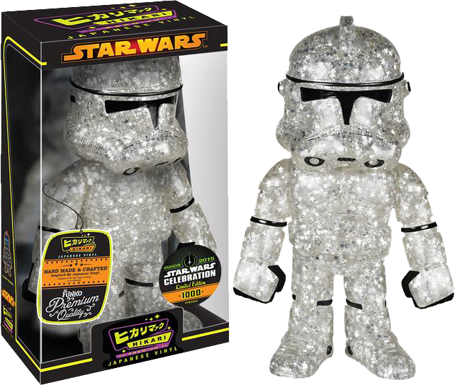 Hikari Clone Star Trooper Japanese Vinyl Figure (642x544), Png Download