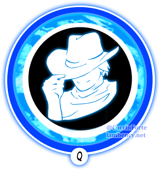Press Q To M'lady Potg (600x572), Png Download