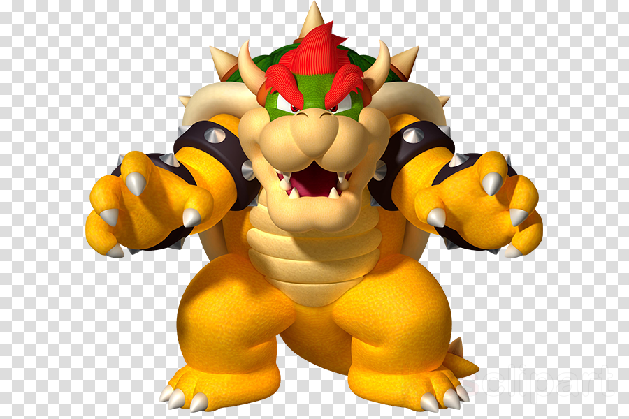 Bowser Crown Clipart Mario & Luigi (900x600), Png Download