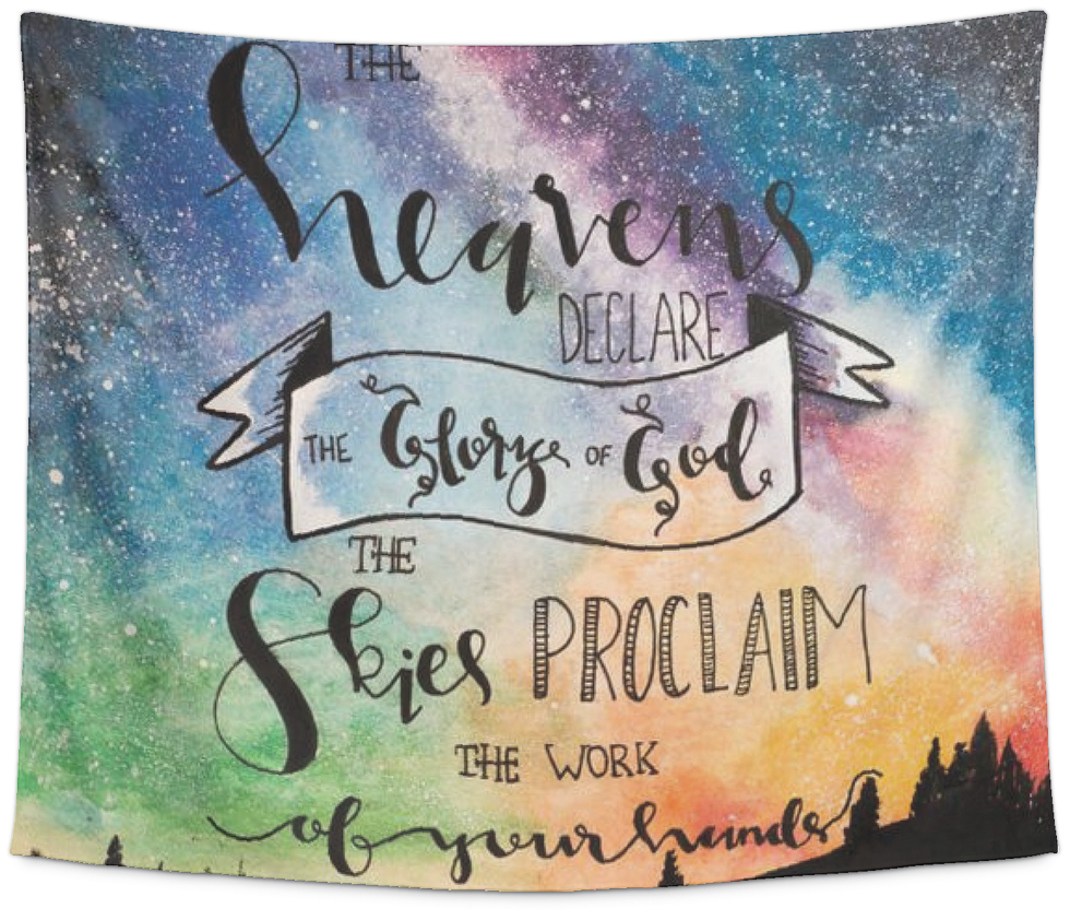 Wall Inspired By Christian Verses Jordan And (1024x1024), Png Download