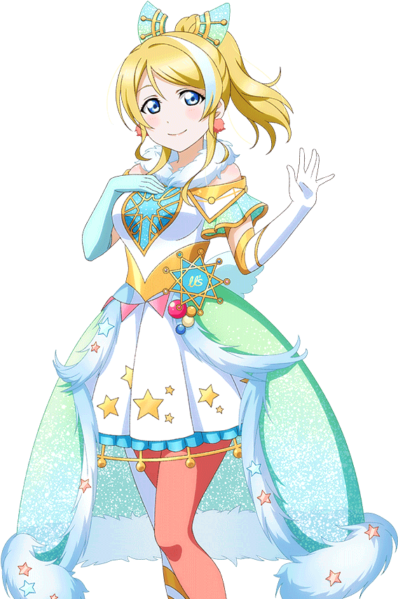 Eli Ayase Eli Ayase Lovelive U's Universe Animegirl (1024x1024), Png Download