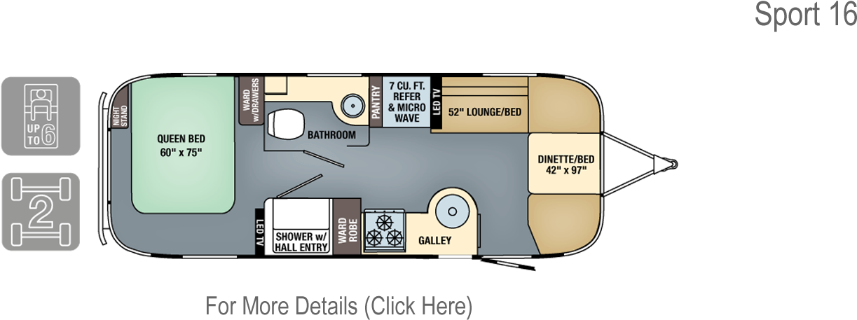 Airstream Sport (1500x500), Png Download