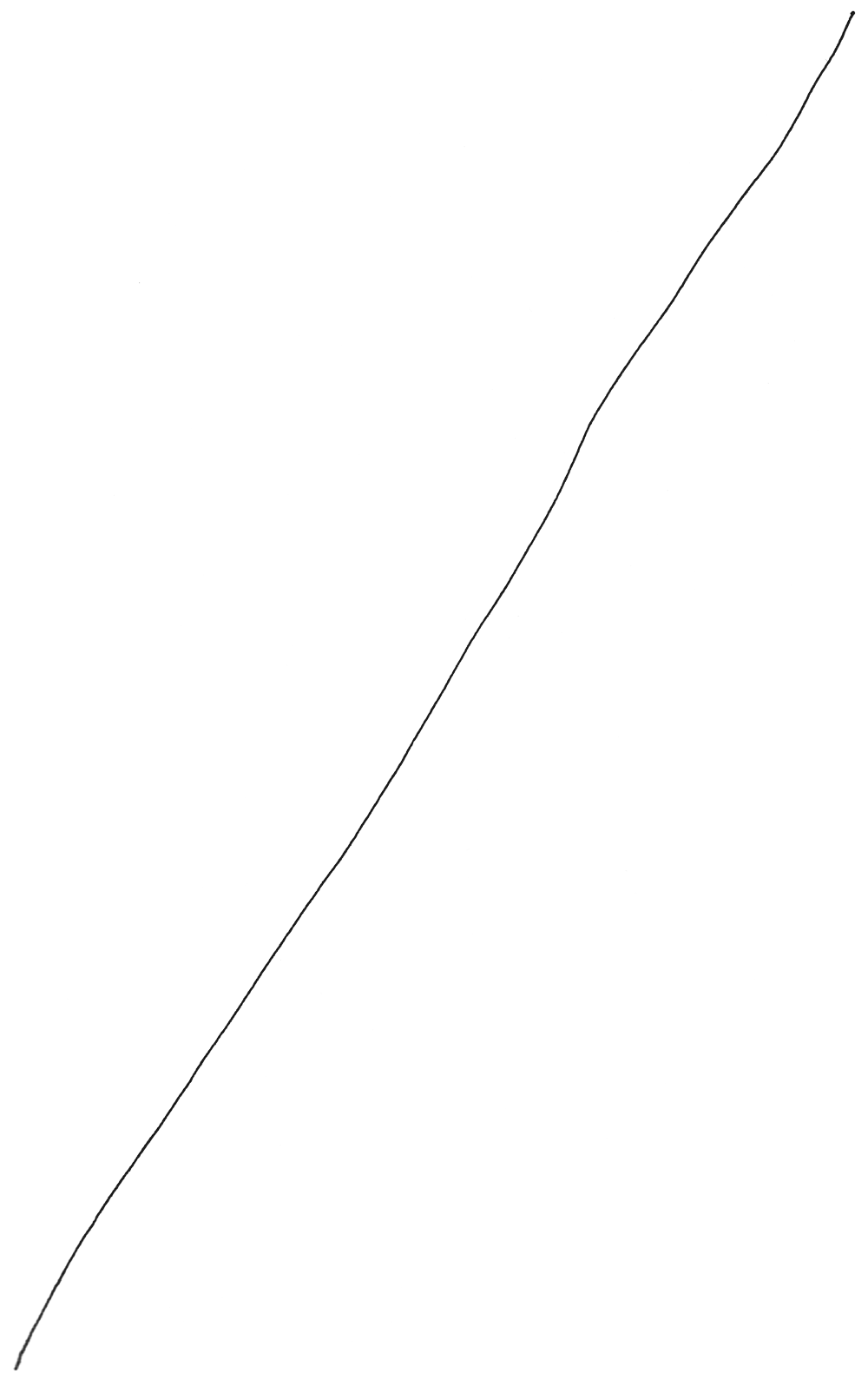I Always Draw A Line Through The First Page Of My Sketchbooks (1000x1589), Png Download