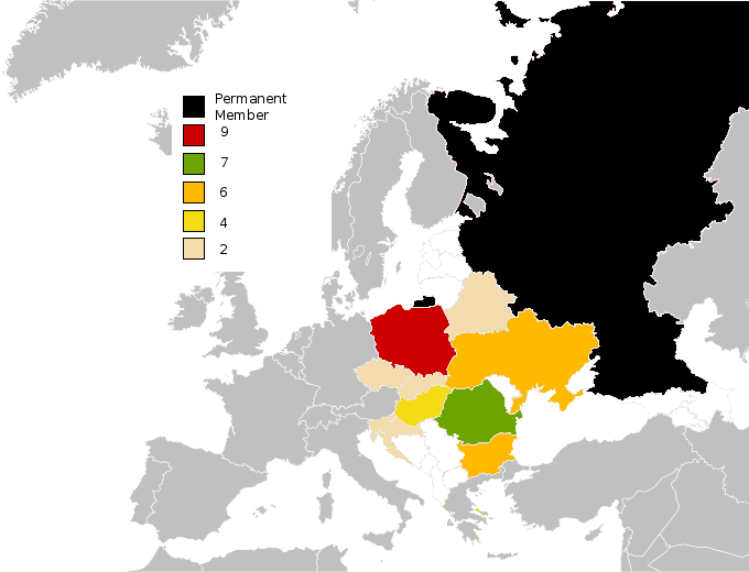 Eastern European Group Unsc Years 2009 (680x520), Png Download