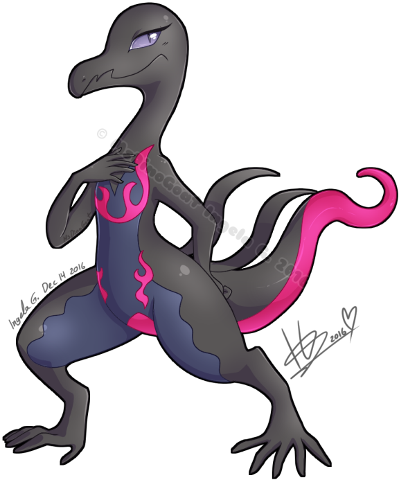 Salazzle Png (650x741), Png Download