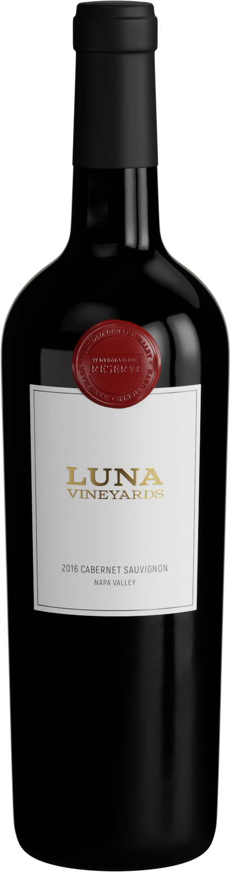 Luna Winemakers Reserve Cabernet Sauvignon Bucs Png (456x1723), Png Download
