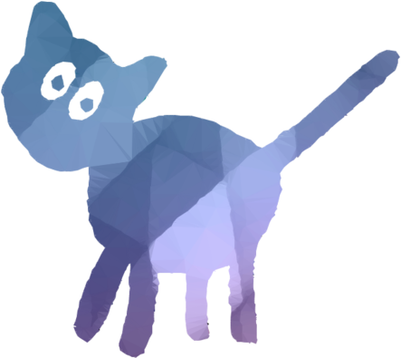 Cat Clipart Cat Dog Mammal (900x900), Png Download