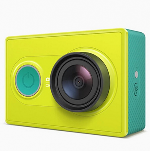 Xiaomi Yi Action Camera Cam Wifi Video Camera Mini (500x633), Png Download