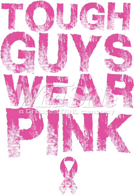 Tough Guys Wear Pink (675x675), Png Download