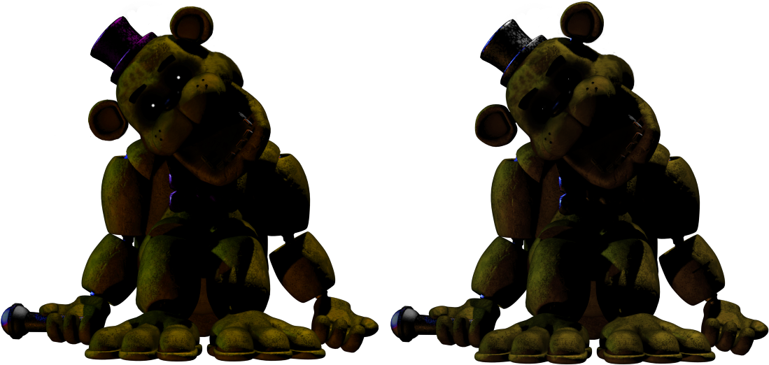Ucn Spoilers Golden Freddy And An Edit Of How I Think (1141x521), Png Download