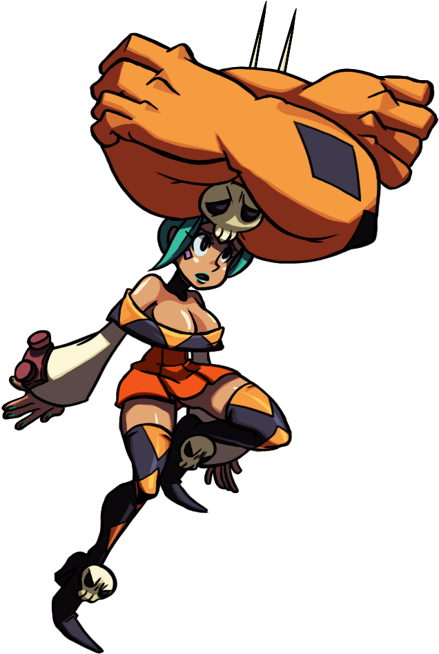 “the Skullgirls Sprite Of The Day Is (1024x1456), Png Download