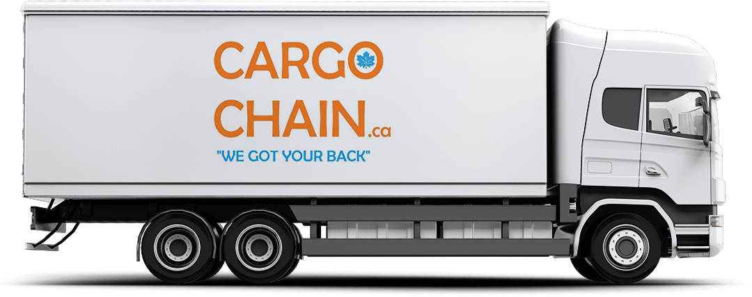 Cargo Chain Moving Truck (1080x427), Png Download