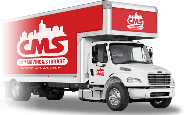 Cms Moving Truck (755x467), Png Download