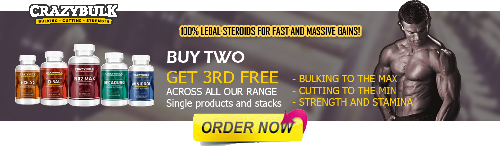 Get Your Supply Of Crazy Bulk From The Official Website (1018x307), Png Download