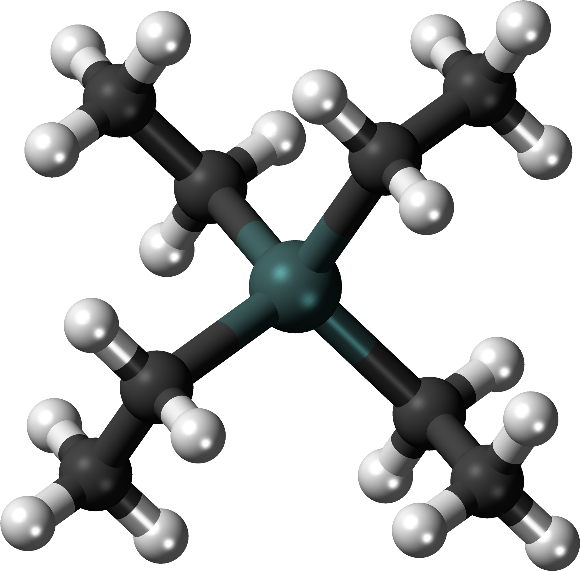Tetraethyllead 3d Balls (2000x1970), Png Download