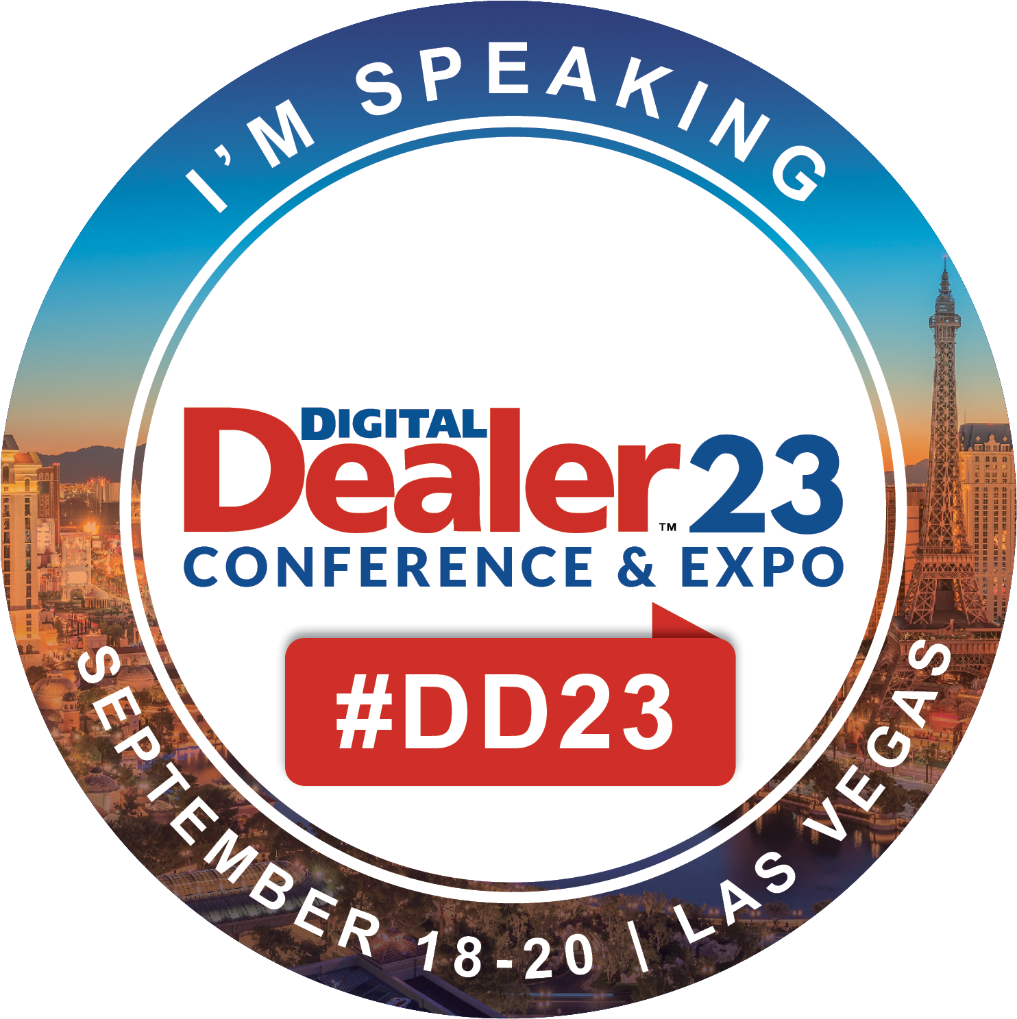 Check Out My Session At Digital Dealer 23 In Las Vegas (1500x1500), Png Download