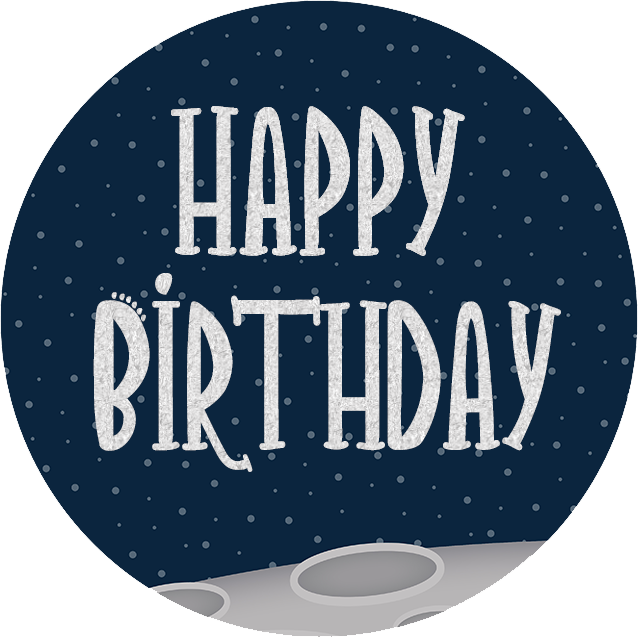 Download Happy Birthday Outer Space Full Size Png Image Pngkit