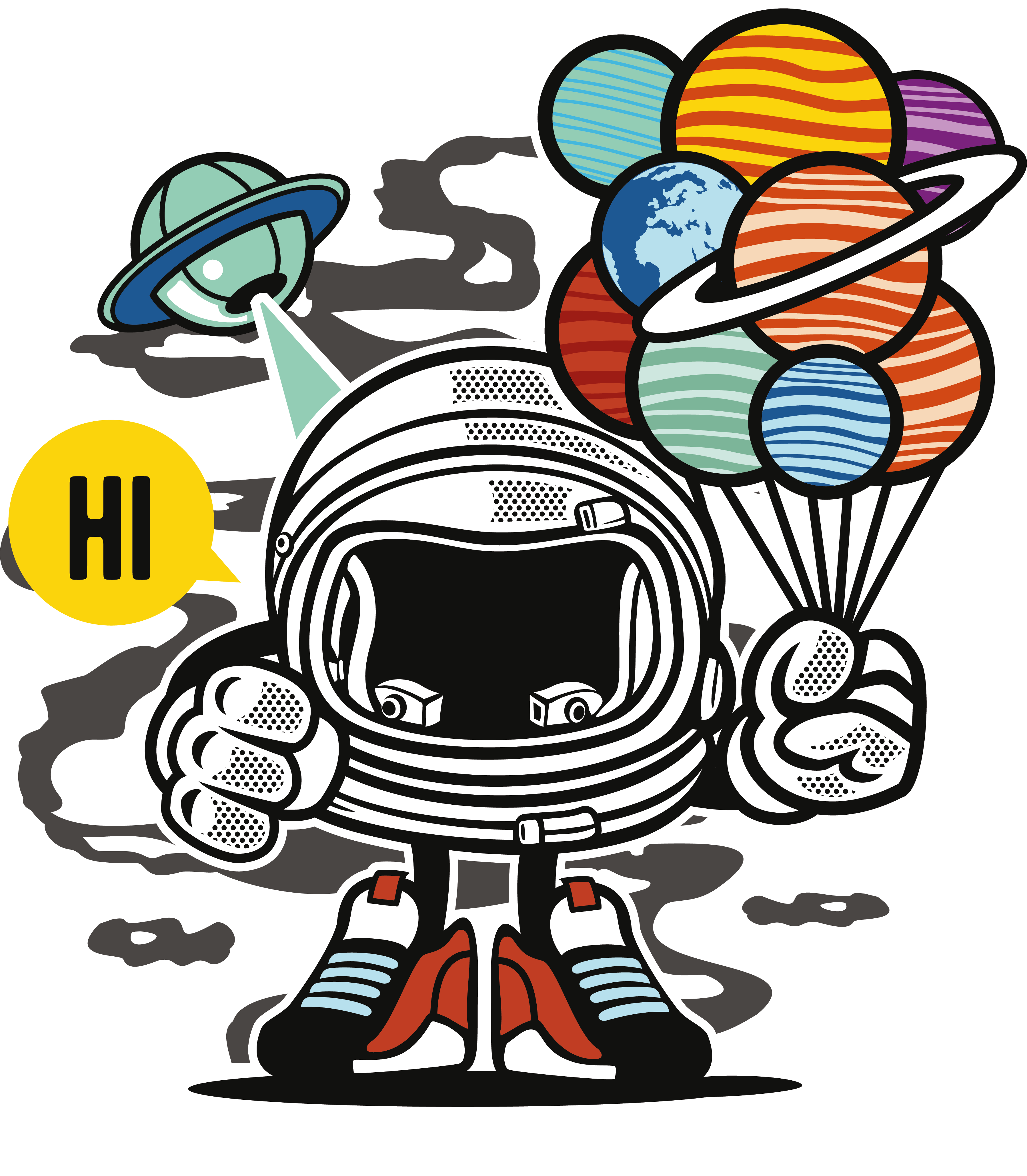 Outer Space Png (3594x4117), Png Download