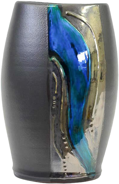 Blue Driftwood Petite Florin Pot (800x800), Png Download