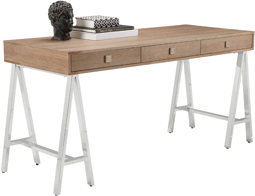 Embassy Desk Driftwood (1000x800), Png Download