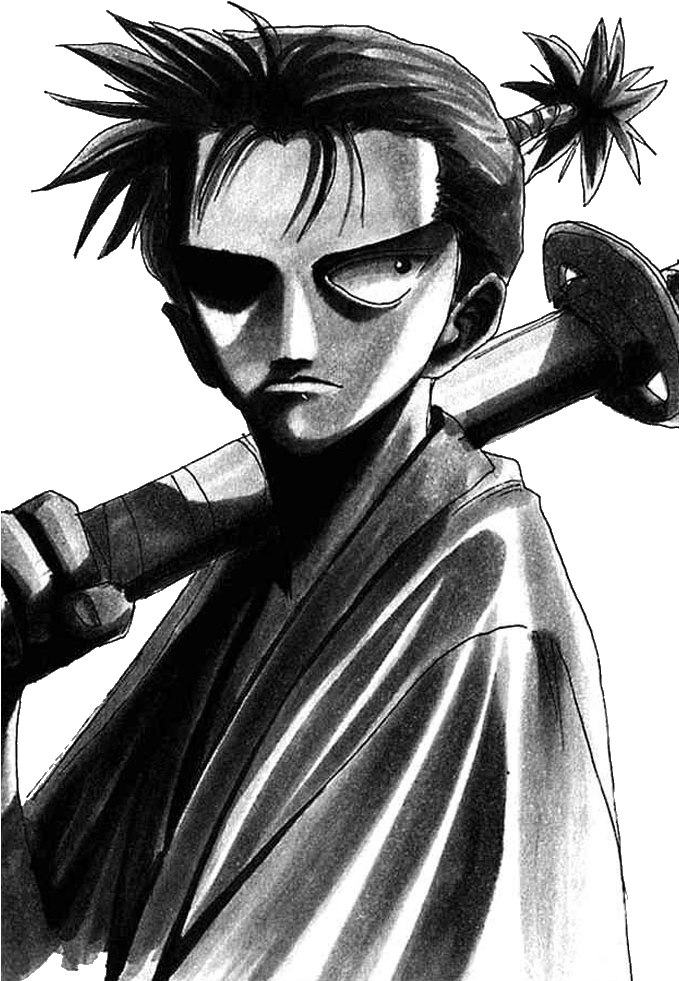 Ryuma From Monsters Vs Colossal Titan (678x1031), Png Download