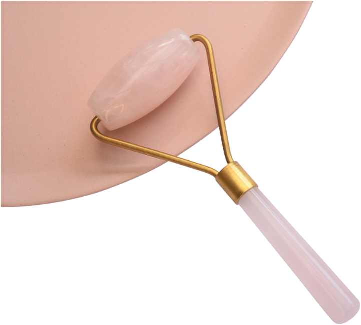 Rose Quartz Face Roller Massager (1024x683), Png Download