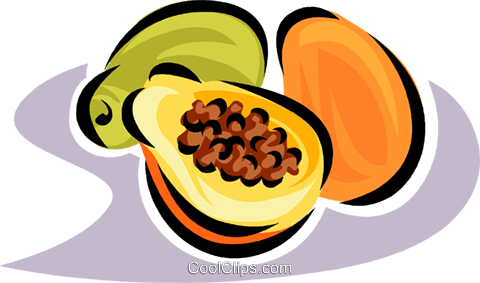 Papaya - Clip Art (480x283), Png Download