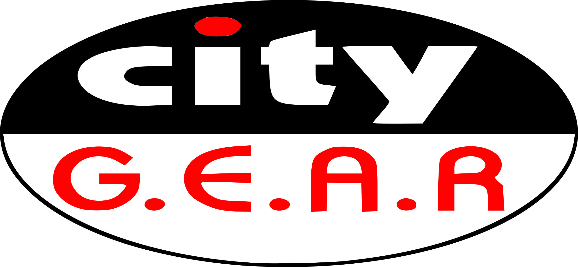 City Gear Logo Png Transparent - City Gear Logo Png (2400x1107), Png Download