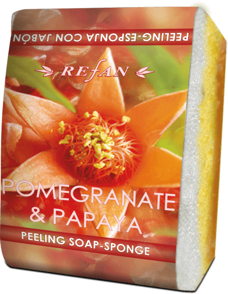 Pomegranate And Papaya - Soap (466x600), Png Download