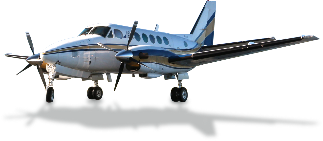 Notre Flotte D'avions Nolisés - King Air Propair (1307x572), Png Download