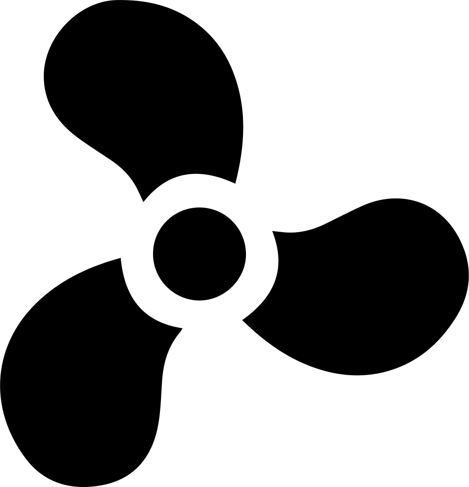 Pleasantly Cool Comments - Hvac Icon Black (944x980), Png Download