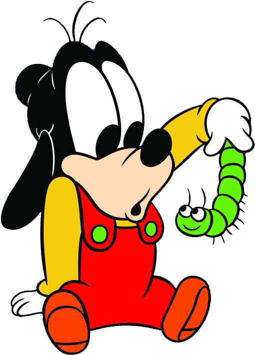 Disney Baby Goofy - Baby Goofy (537x737), Png Download