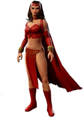 Scarlet Witch - Cape (300x420), Png Download