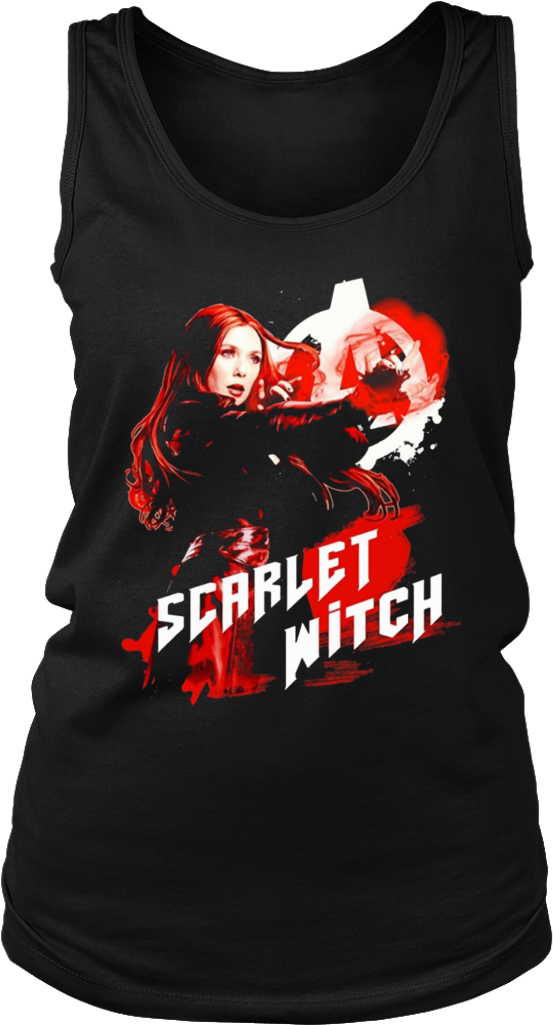 Infinity War Scarlet Witch Red Splat Shirt - T Shirt Witch Scarlet (1024x1024), Png Download