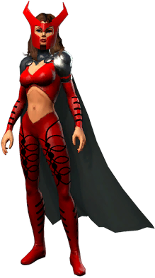 Scarlet Witch - Marvel Heroes Wanda Maximoff (300x420), Png Download