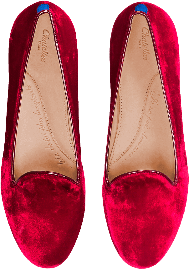 Ballerina Shoes Png - Slipper Velours (1000x1200), Png Download