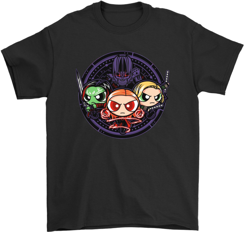 Infinity Puff Girls Exclusive Black Widow Gamora Scarlet - Doesn T Kill You T Shirt (1024x1024), Png Download