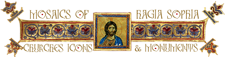 Mosaics Of Hagia Sophia - Mosaic (790x209), Png Download