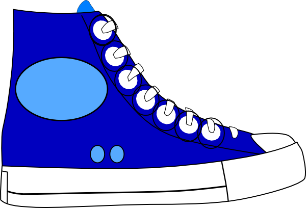 8 Lace Up Sports Shoe Svg Clip Arts 600 X 408 Px (600x408), Png Download