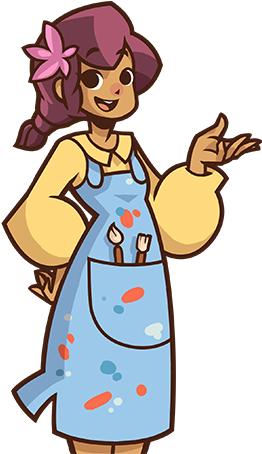In The Disney Art Academy Game, Discover Your Inner - Disney Art Academy Characters (360x490), Png Download