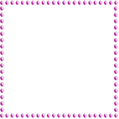 Deco Pearl Frame~pink©esme4eva - China Border For Paper (400x400), Png Download