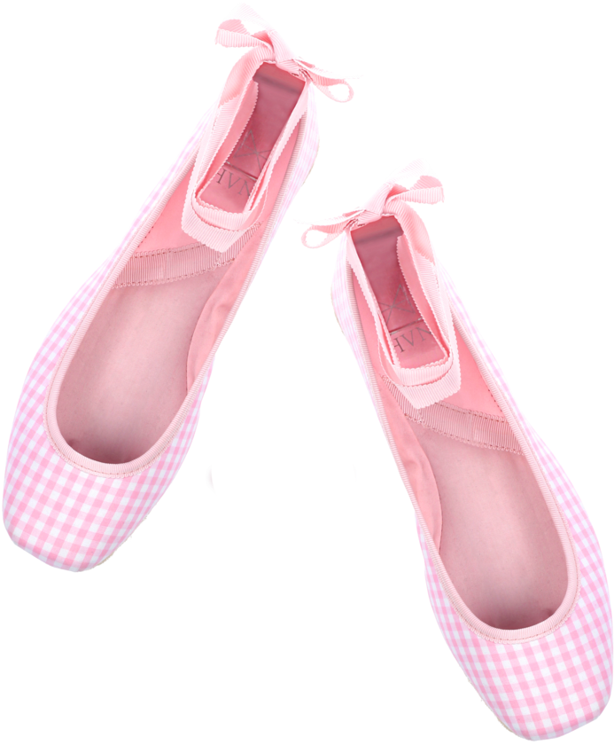 "i Really Love The Gingham Carla's Because I Think - Ballet Flat (700x845), Png Download