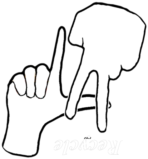 Free Mickey Mouse Hand Gang Signs - Gang Signal (600x863), Png Download