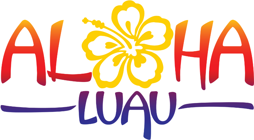 Aloha Luau Logo - Logo (901x513), Png Download