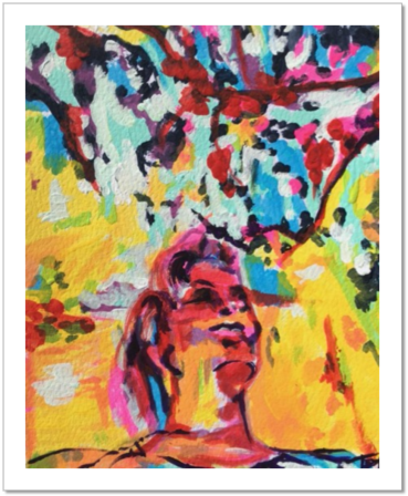 Things Are Looking Up - Painting (400x480), Png Download